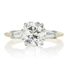Tiffany & Co. Tiffany Round Diamond Engagement Ring With Tapered Baguettes