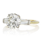 Tiffany & Co. Tiffany Round Diamond Engagement Ring With Tapered Baguettes