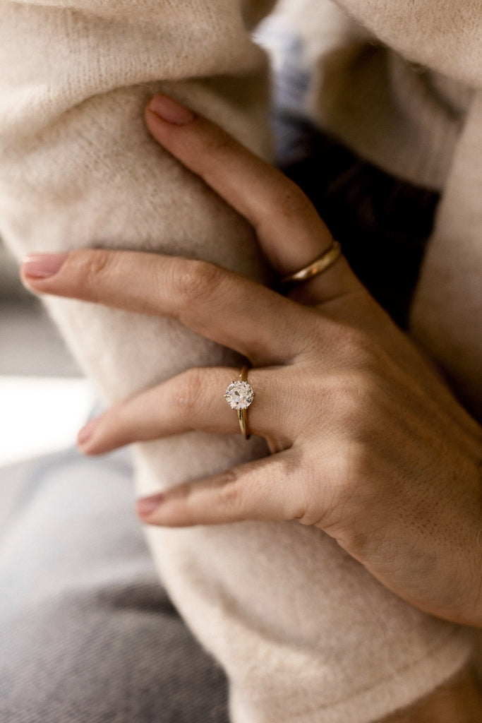 Tiffany & Co. Tiffany Yellow Gold Diamond Engagement Ring