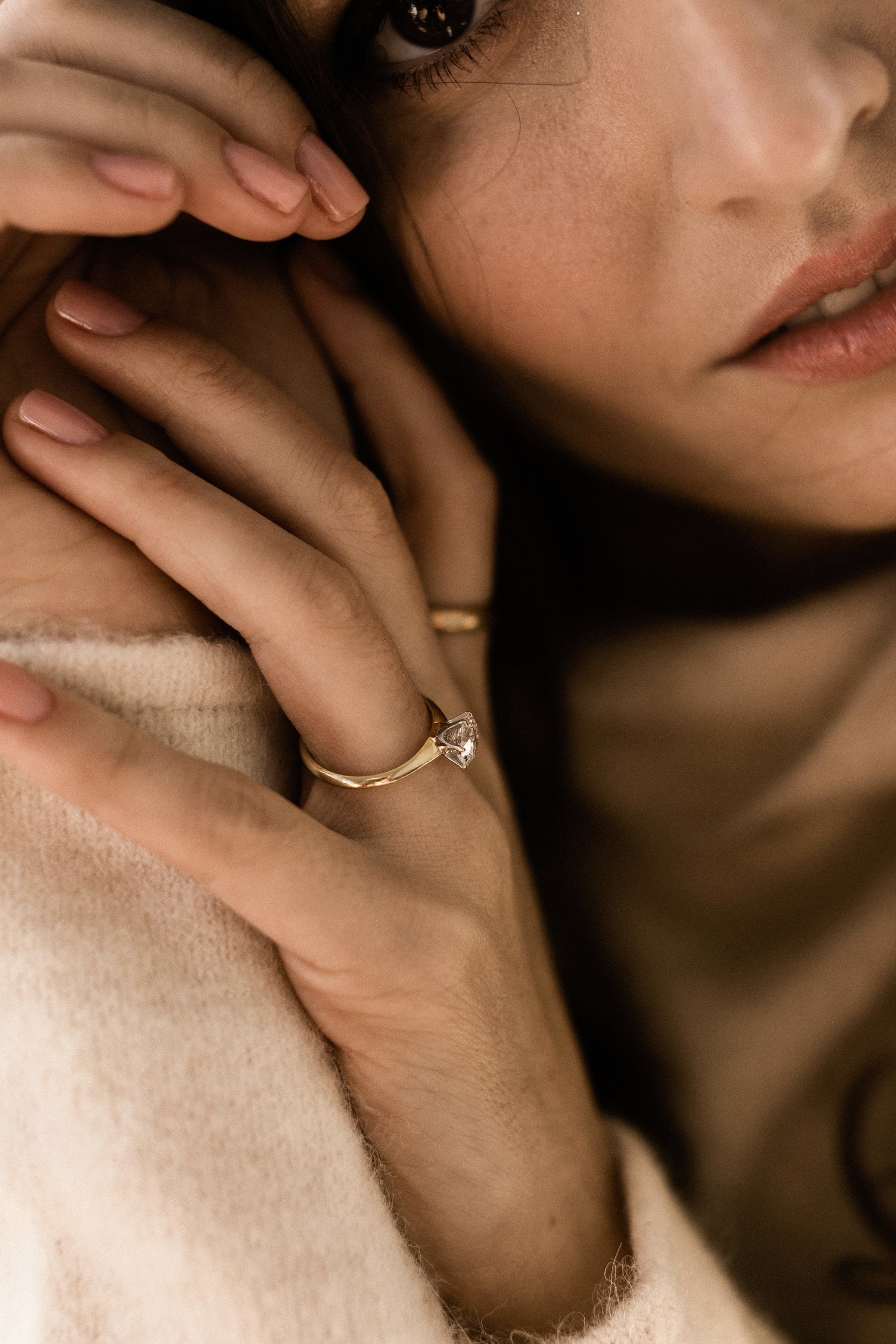 Tiffany & Co. Tiffany Yellow Gold Diamond Engagement Ring