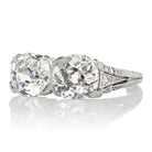 Vintage J.E. Caldwell Platinum Diamond Engagement Ring