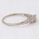 Edwardian Old European Cut Diamond Engagement Ring