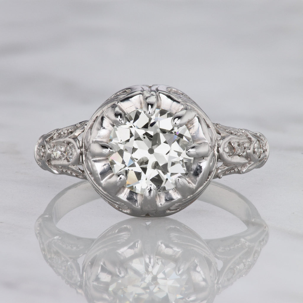 Victor Barbone Jewelry Antique  Diamond Ring