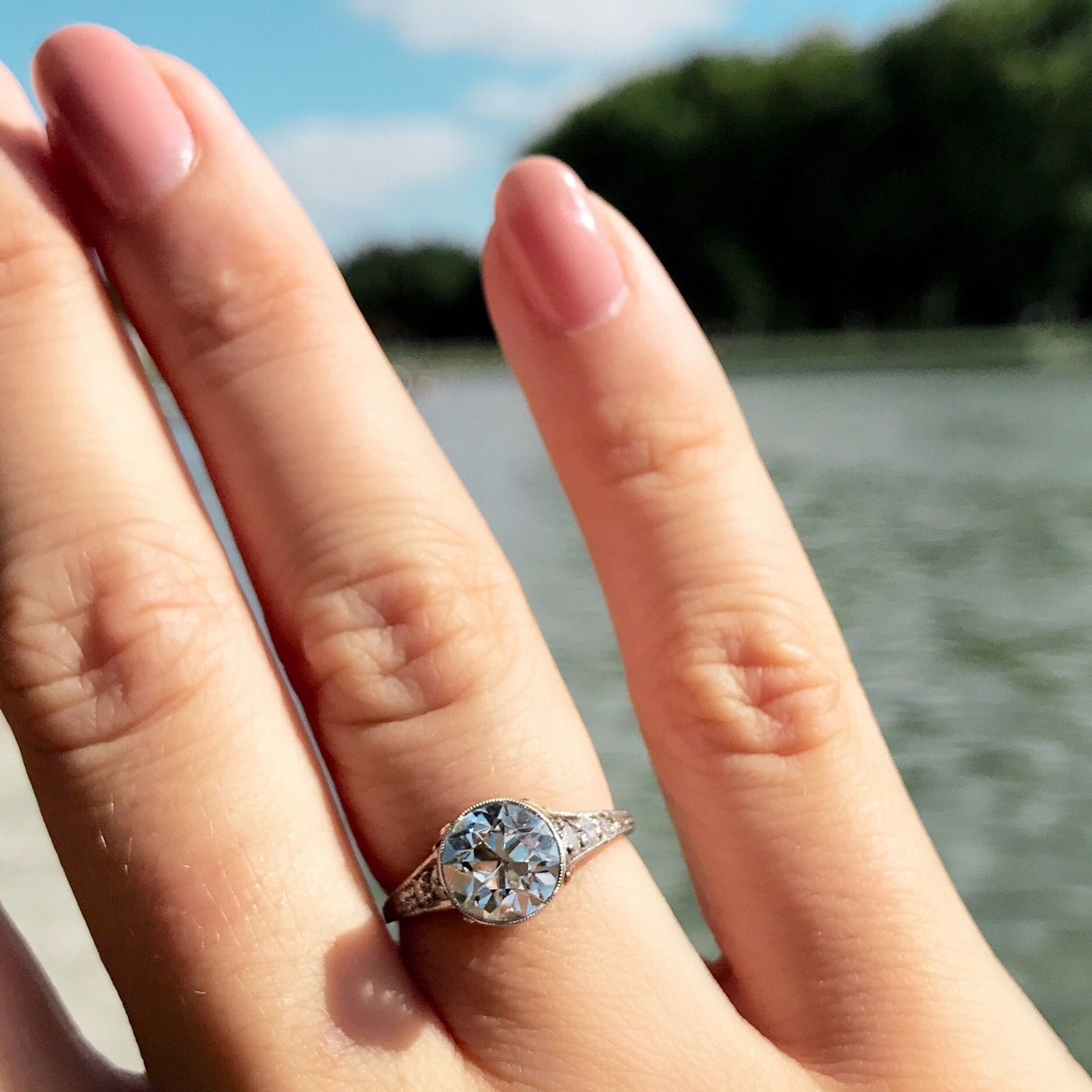 vintage engagement ring