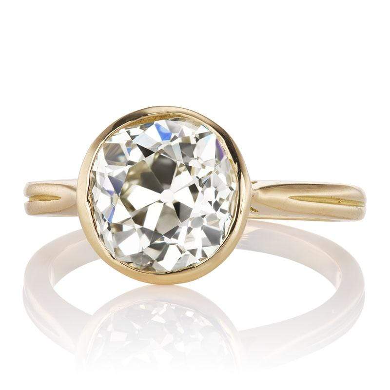 3.15 ct OMC Diamond in an 18 Karat Yellow Gold Setting