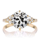 2.66 Carat 6-prong Vintage Engagement Ring