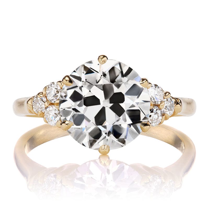 2.66 Carat 6-prong Vintage Engagement Ring
