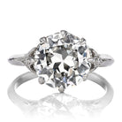2.63 carat vintage Art Deco engagement ring