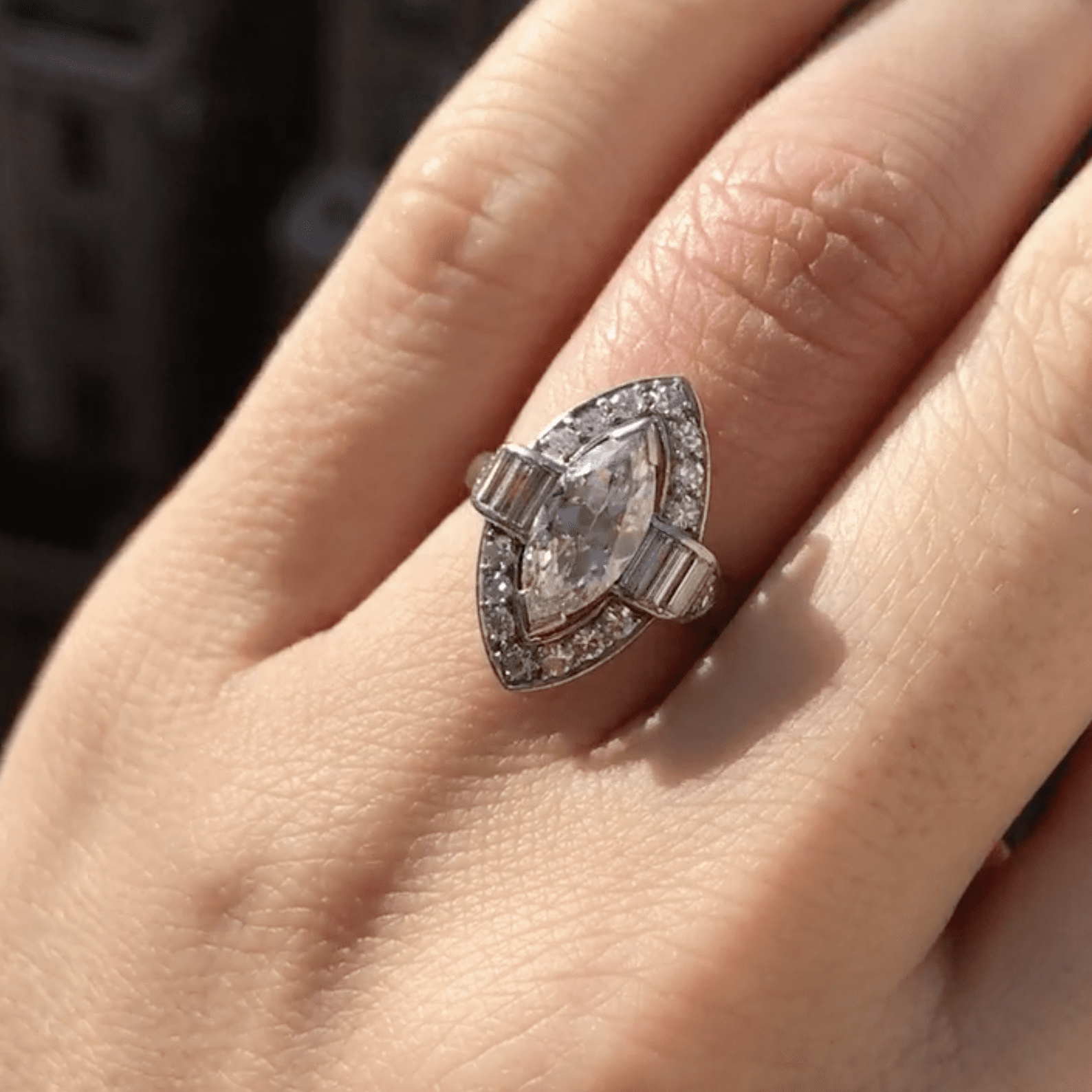 vintage engagement ring