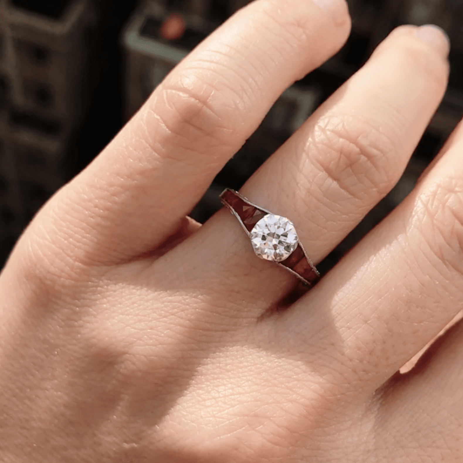 vintage engagement ring