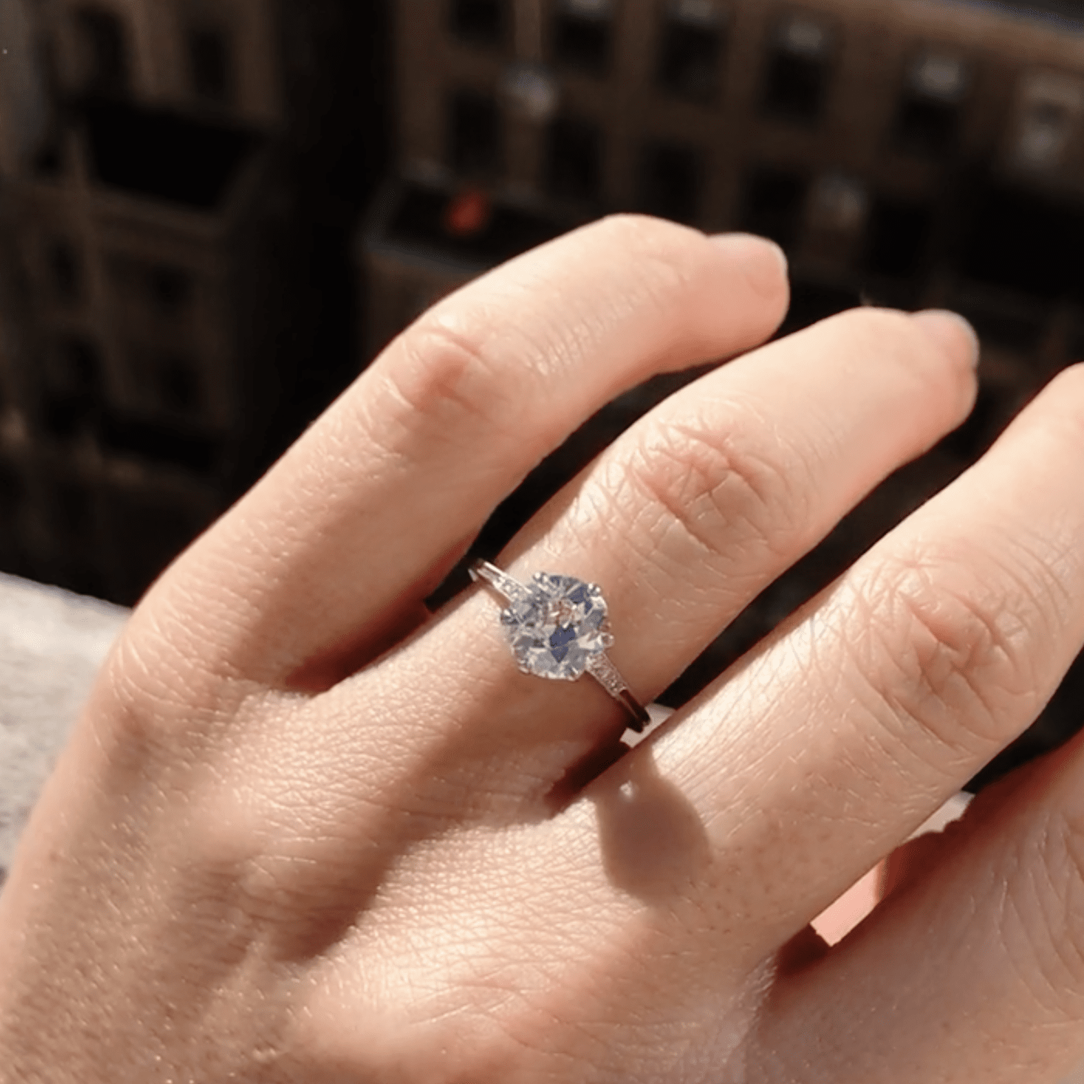 vintage engagement ring