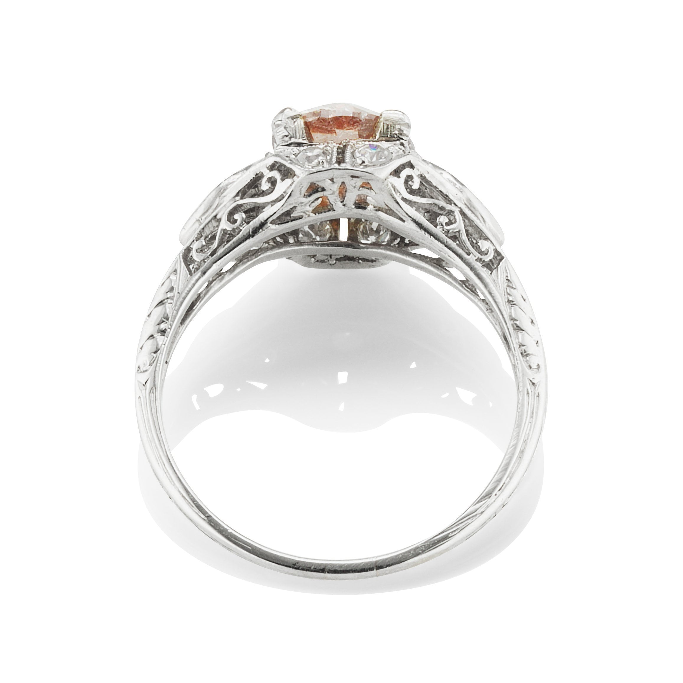 Victor Barbone Jewelry Fancy Pink Diamond Engagement Ring