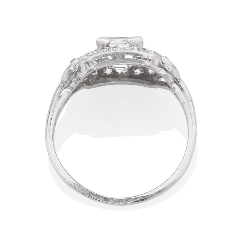 Less than 1  vintage engagement ring