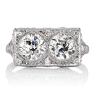 Beautiful Vintage Art Deco Toi et Moi Ring