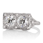 Beautiful Vintage Art Deco Toi et Moi Ring