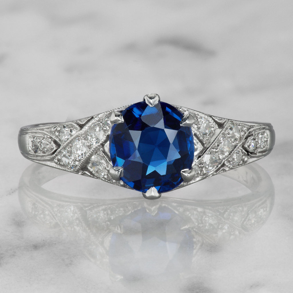 Vintage Cartier Sapphire Ring