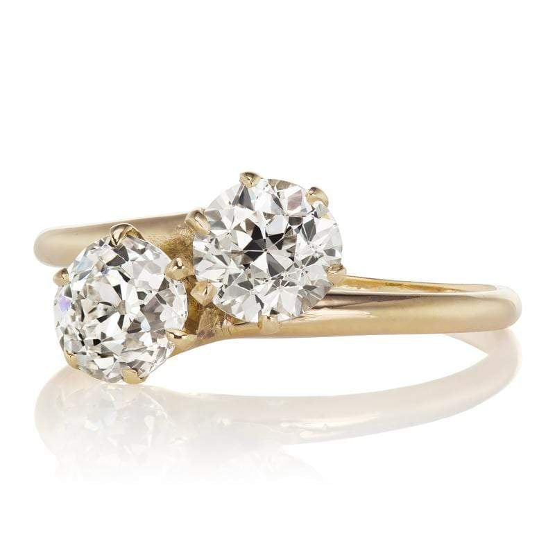 Vintage Toi et Moi Ring